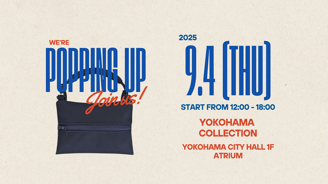 【POP-UP】横浜市役所「横コレ2025」出展決定！ / Yoko-Kore!